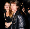 Mick Jagger with Jerry Hall